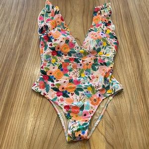 Floral One-Piece Swimsuit